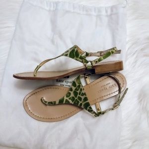 Kate Spade T Strap Sandal Flip Flops 6.5
